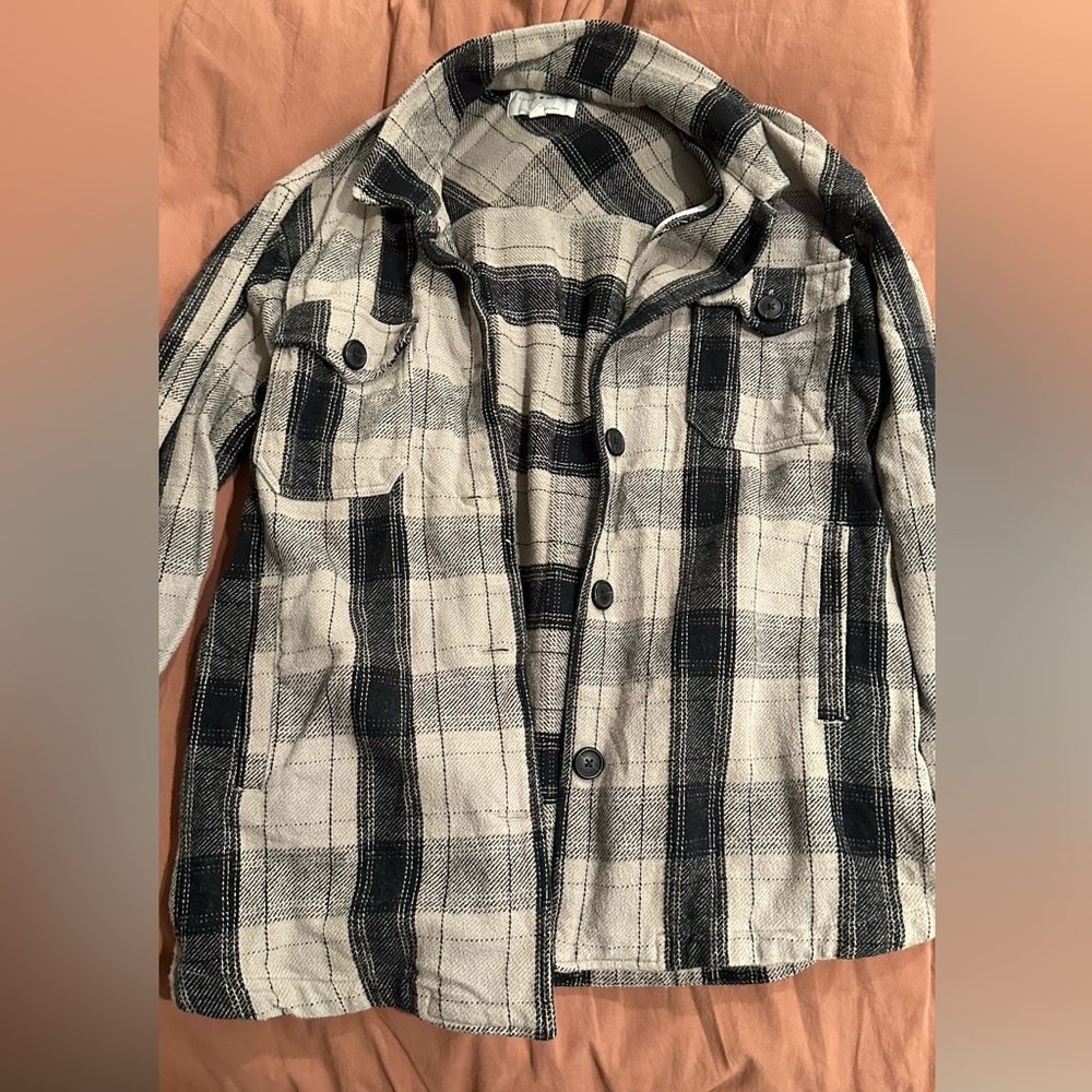 COPY - Lucky Brand Plaid Shacket